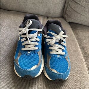 New Balance Kids Blue and Black Sneakers